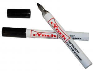 Product Image for 04000018 Bullet Tip Marker Cynch Brand Black Magnetic