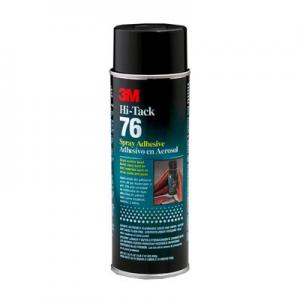 Product Image for 01000040 Spray Adhesive Spec-Purpose 3M Hi-Tack 76 Clear 24oz