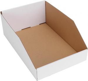 Product Image for 03000030 Bin Box 12  x 6  x 4 1/2  White