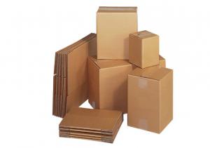 Product Image for 03012202 Corrugated Box 16 x12 x5  ECT42 RSC Plain Kraft