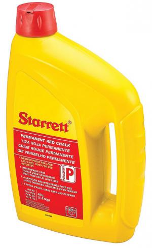 Product Image for 05020915 Red Chalk Permanent Weather Resistant 4lb