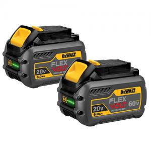 Product Image for 05351035 Battery FlexVolt 20/60V Max 6.0 AH Dual Pack