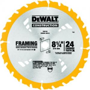 Product Image for 05356185 Series 20 8-1/4  24T Carbide Thin Kerf Circ Saw Blade Bulk