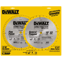 Product Image for 05356260 Series 20 10  60T Crosscut/32T Thin Kerf Combo Mitre Saw Pk