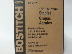 Product Image for 05361721 Fine Wire Upholstery Staple 7112 22Ga  3/8  Crown  1/2 