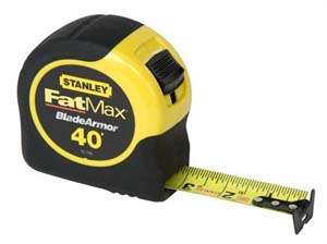 Product Image for 05363416 Tape Measure Fatmax Blade Armor Coating  40'x1 1/4 