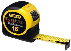 Product Image for 05363452 Tape Measure FatMax Blade Armor Coating  16'x1 1/4 