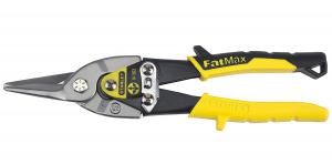 Product Image for 05363579 Straight Cut Aviation Snips MaxSteel Fatmax Stanley 12-1/2 