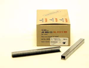 Product Image for 05390420 Fine Wire Staple 800 Series 812 20Ga 1/2  Crown  1/2 