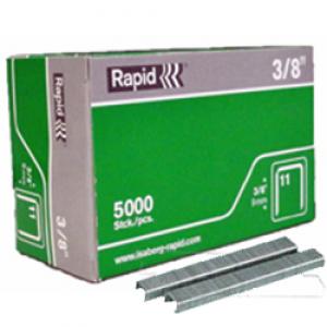 Product Image for 05460166 Hammer Tacker Staples A11/T50 Galvanized Finish  3/8 
