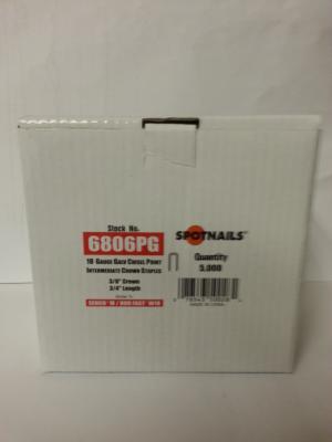 Product Image for 05460798 Intermediate Crown 18Ga Staples GSI18  3/8  Crown  1 1/4 