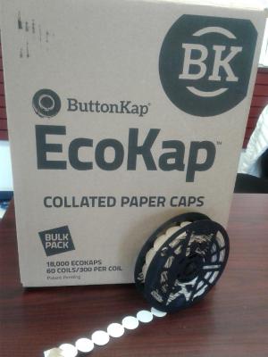 Product Image for 05490492 Paper Button Cap White EK30017