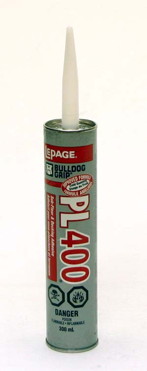 Product Image for 05530519 Adhesive PL400 Subfloor Heavy Duty All Weather 18MTH Expiry