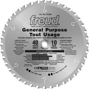 Product Image for 05603045 Mitre/Table Saw Blade Finishing 10  40 Tooth