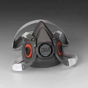 Product Image for 06030144 Respirator 3M 6200 Low Maintenance Half Facepiece Medium