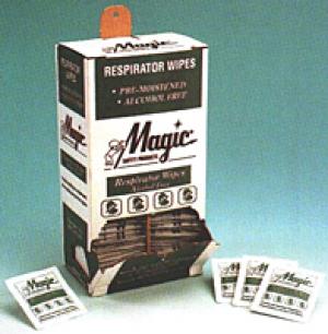 Product Image for 06990011 Respirator Cleaning Wipes Alcohol Free Individual Pack 5 x7