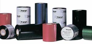 Product Image for 09070047 Thermal Ribbon Gen Purpose Waxed 110MMx410M Black