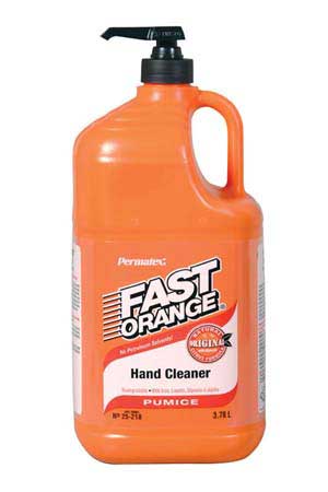 Product Image for 11040034 Fast Orange With Pumice With Pump 3.78 Liter