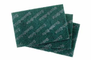 Product Image for 11060045 Scouring Pads #96 6 X9  Green