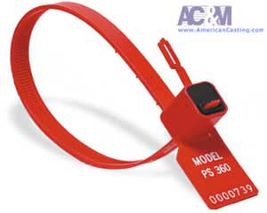 Product Image for 11100102 Plastic Strap Cargo Seal Heavy Duty 11 1/2 