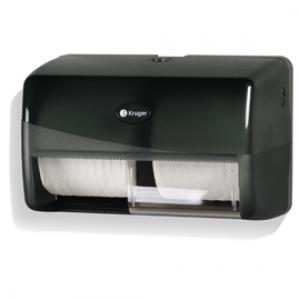 Product Image for 14002051 Noir 09652 Standard Roll Twin Bathroom Tissue Dispenser