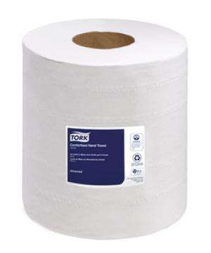 Product Image for 14020466 Tork 121202 Roll Towel Centre Feed 2 Ply 8.3  x 600'