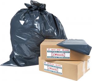 Product Image for 16000017 Garbage Bag Regular Duty Cynch Black 30 x38 