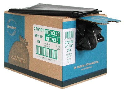 Product Image for 16000080 Garbage Bag Extra Strong Black 42 X48 