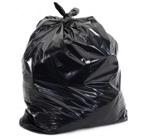 Product Image for 16000291 Garbage Bag Regular Duty Black 22 x24 