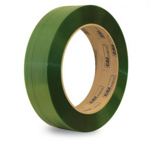 Product Image for 25030525 Polyester Strapping 12mm x .021 x 9,000' Green 600lbs