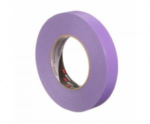 Product Image for 31000519 Masking Tape 501+ Industrial Grade Hi-Temp 24MMx55M Purple
