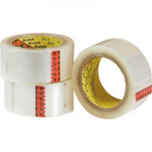 Product Image for 35000227 Packing Tape 371 Industrial Grade 48MM x 100M Clear