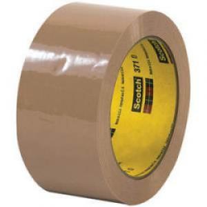Product Image for 35000228 Packing Tape 371 Industrial Grade 48MM x 100M Tan