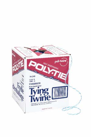 Product Image for 38000050 Poly Tying Twine 275lb Tensile Strength 4500'