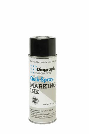 Product Image for 39001030 QuikSpray Aerosol Spray Ink Black