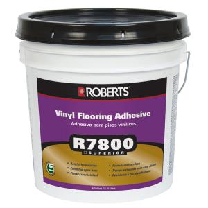 Product Image for 41000008 R7800 Vinyl Flooring Adhesive 4 Gallon Pail
