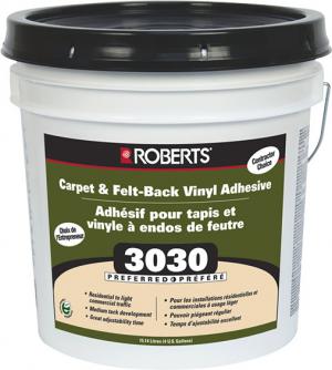 Product Image for 41000017 3030 Multi-Purpose Carpet & Felt-Back Vinyl Adhesive 3.78 Lt