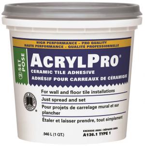 Product Image for 41070560 Acrylpro Ceramic Tile Mastic  950 ml