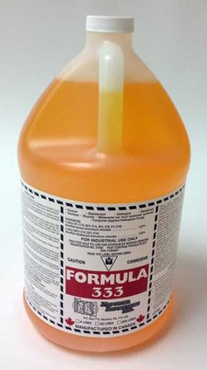 Product Image for 42000110 Disinfectant Cleaner Formula 333 4L Jug