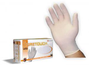 Product Image for 43060014 Glove 4ml Latex Powdered MED Disposable Sure Touch