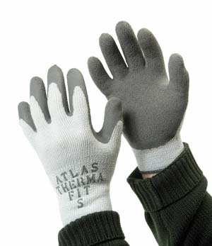 Product Image for 43060201 Glove Rubber Coated Palm/Grey Knit Back Thermal Lined Med