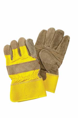 Product Image for 43060143 Glove Split Leather/Cotton Back Pile Fleece Econo