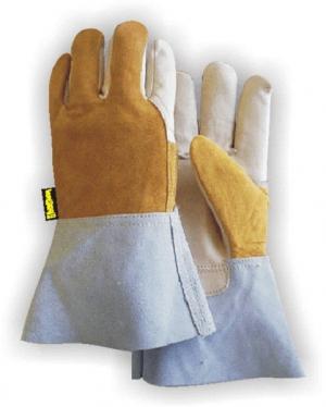 Product Image for 43060137 Glove Welders Cowgrain and Split Leather Medium
