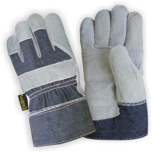 Product Image for 43060167 Glove Split Leather/Denim Back Econo