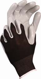 Product Image for 43060356 Glove Nitrile Coated Palm  BlackHawk  Premium Nylon Back L