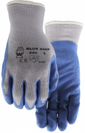 Product Image for 43060449 Glove Rubber Open Back  Blue Chip  Medium