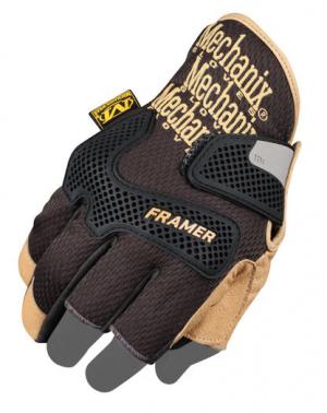Product Image for 43061253 Glove Spandex w/DuraFit Palm Mechanix 2.7 Framer Black Lg