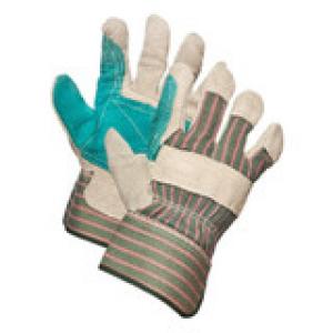 Product Image for 43061714 Glove Forcefield Split Leather Double Palm Rigger O/S