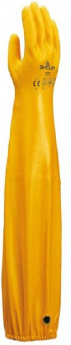 Product Image for 43062922 Showa Chemical Resistant Nitrile Glove 26  Long X-Large