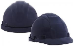 Product Image for 43990153 Hard Hat ANSI Approved Ratchet Headband Dark Blue
